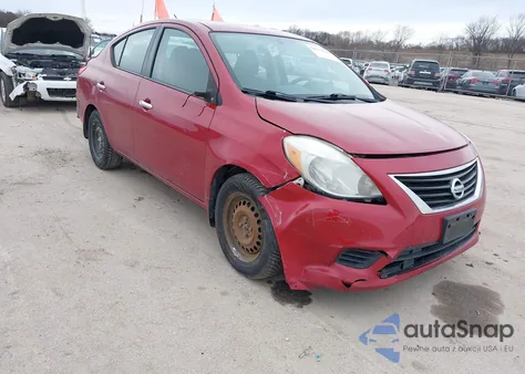2014 Nissan Versa 1.6 Sv from USA, damaged, VIN 3N1CN7AP7EL837568